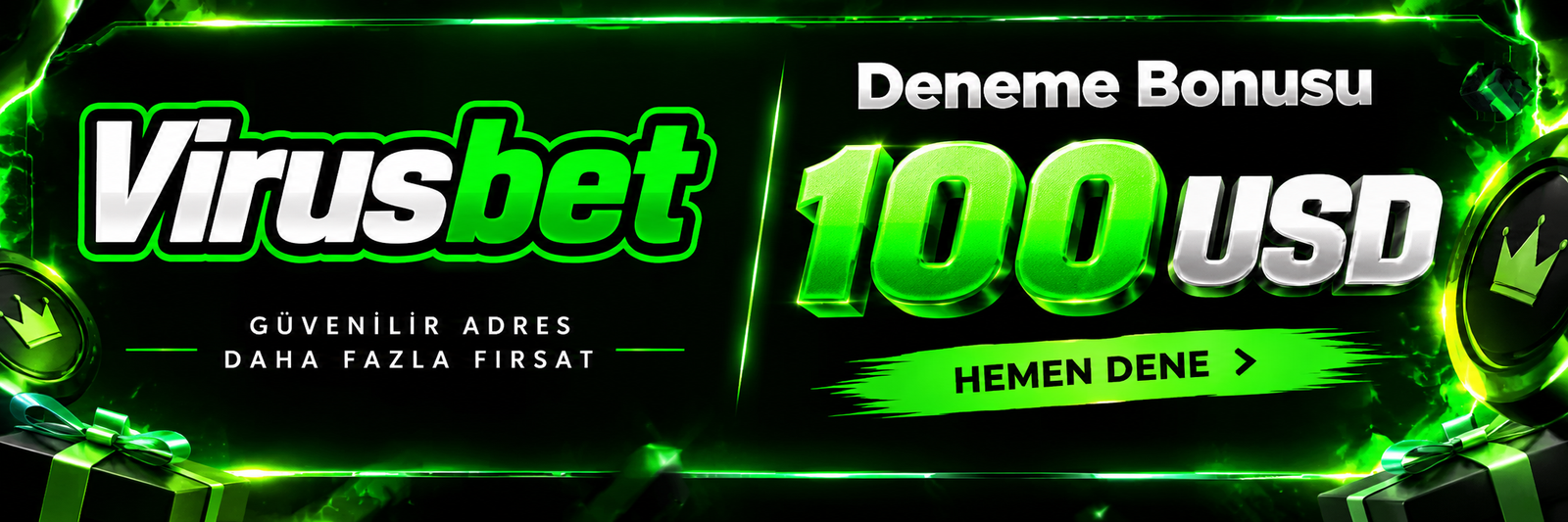Virüsbet deneme bonusu kampanyası